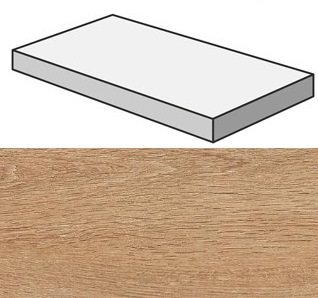 Oak Reserve Tamarind Scalino Angolare Sx / Оак Резерв Тамаринд Ступень Угловая Лс (33X120)