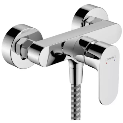 HG Rebris S shower mix wall mounted chr