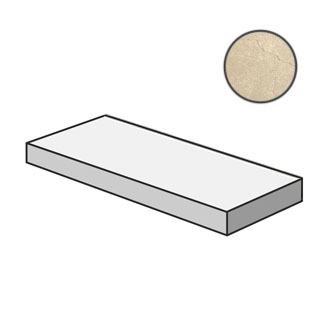 Шарм Экстра аркадиа Ступень 120 Угловая Левая (33X120 Нат.) ..