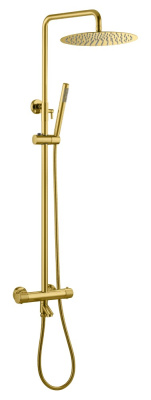 Душевая стойка Boheme Uno 468-T-MG Matt Gold
