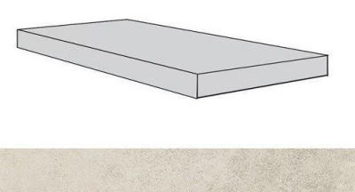 Drift White Scal.160 Ang.Sx/Дрифт Вайт Ступ.160 Угл.Лев (33X160) ..