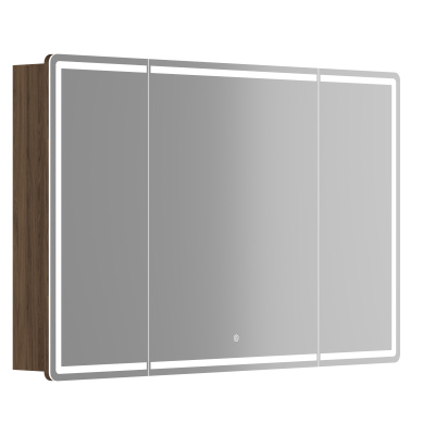 Зеркальный шкаф для ванной комнаты SANCOS Mirror 1190x150х740 мм, цвет дуб чарльстон