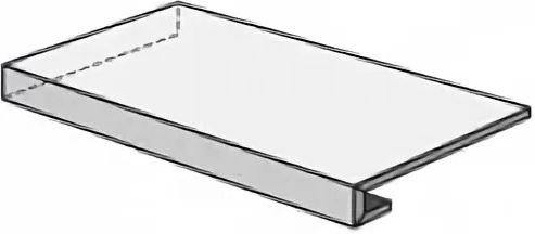 W. Ice Mist Scalino Angolare DX /В. Айс Мист Ступень Угловая 33х120 Пс (33X120) ..