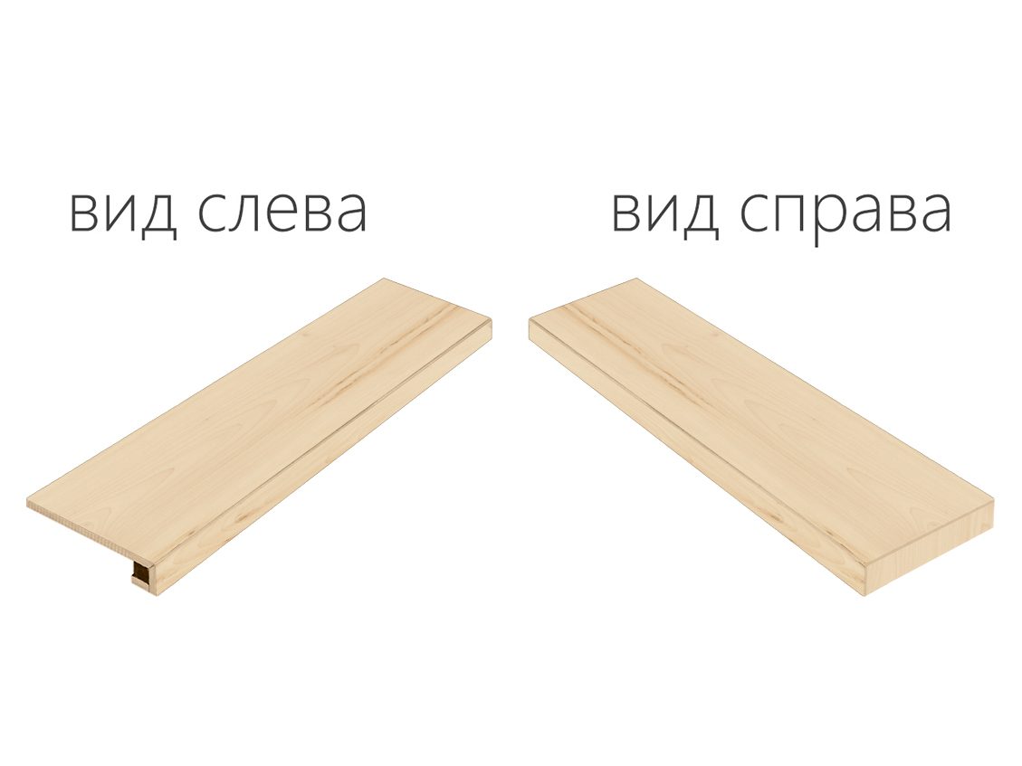 Элемент Ачеро Ступень Угловая Правая (33X120 Нат.) ..