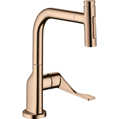 AX Кухонный смеситель с выт изливом,PRG ..