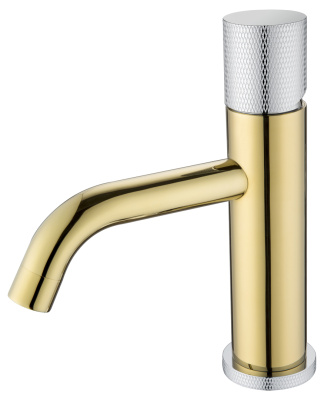 Смеситель STICK для умыв. низ. GOLD TOUCH CHROME 
