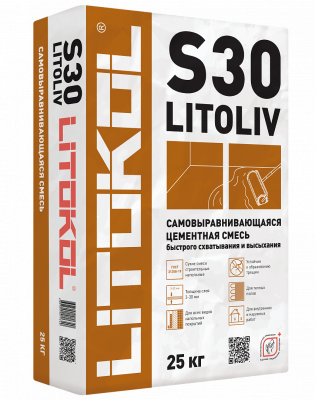 LITOLIV S30 розово-серый (мешок 25 кг) ..