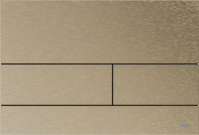TECEsquare II. Панель смыва, металл, PVD Brushed Nickel (с покрытием против отпечатков пальцев)