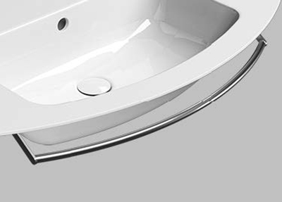 Металлический полотенцедержатель, черный матовый ..