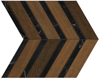 Heartwood Moka Marble Chevron 29,4x28,7 ..