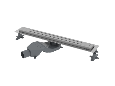 Душевой лоток Premium Trendy 80см, нерж.сталь ЧЕРНЫЙ    DP 080 55 09 S11