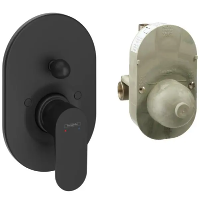 HG Rebris S bath mixer conc.set MB ..