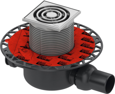 TECEdrainpoint S120 трап горизонтальный Хром матовый
