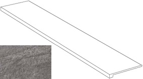 Brave Grey Scalino 33x150
