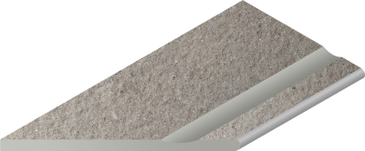 ГРЭЙ БОРТ.30X60 С ВЫЕМКОЙ ЗАКРУГ.ЛЕВ ..