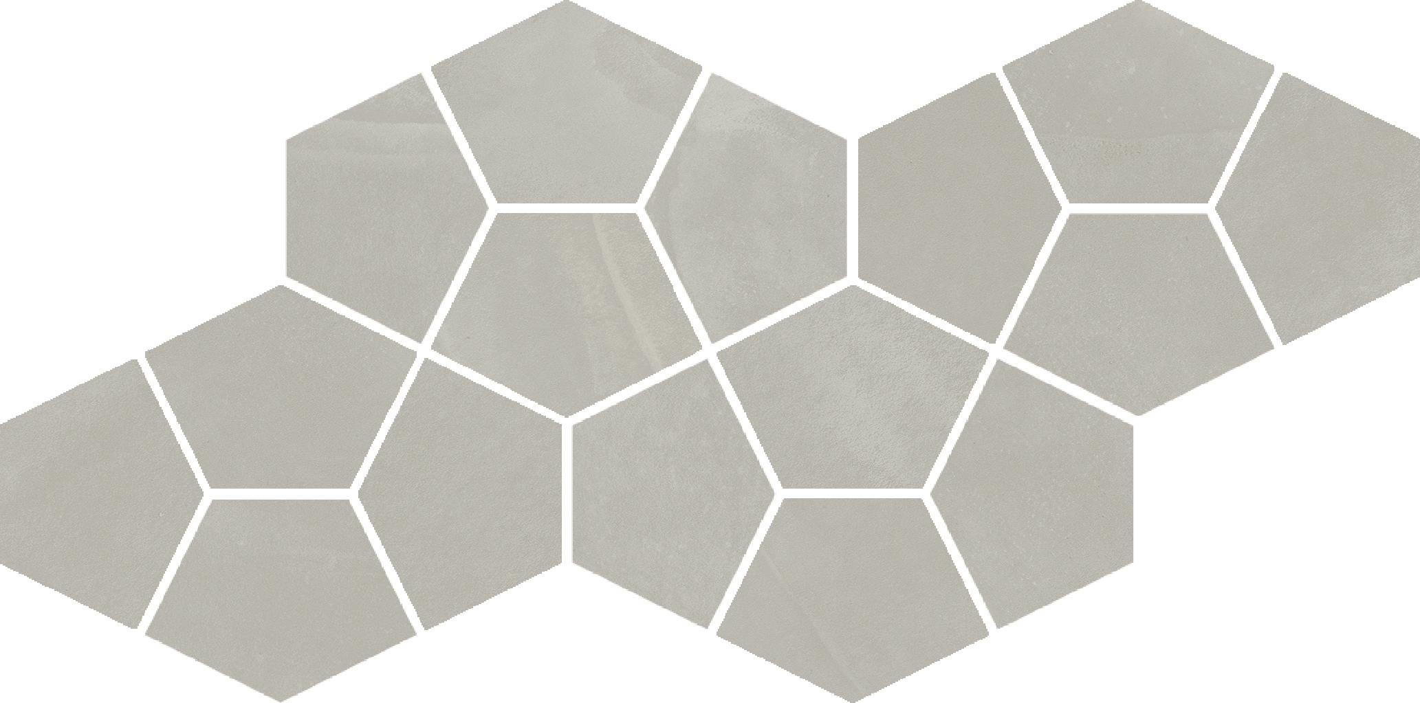 Континуум Сильвер Мозаика Призм 41.3X20.5 ..