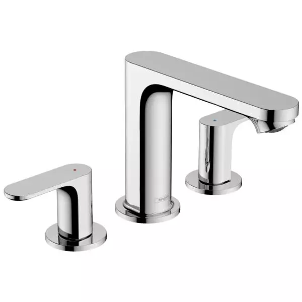 HG Rebris S 3h basin m. pop up waste chr ..