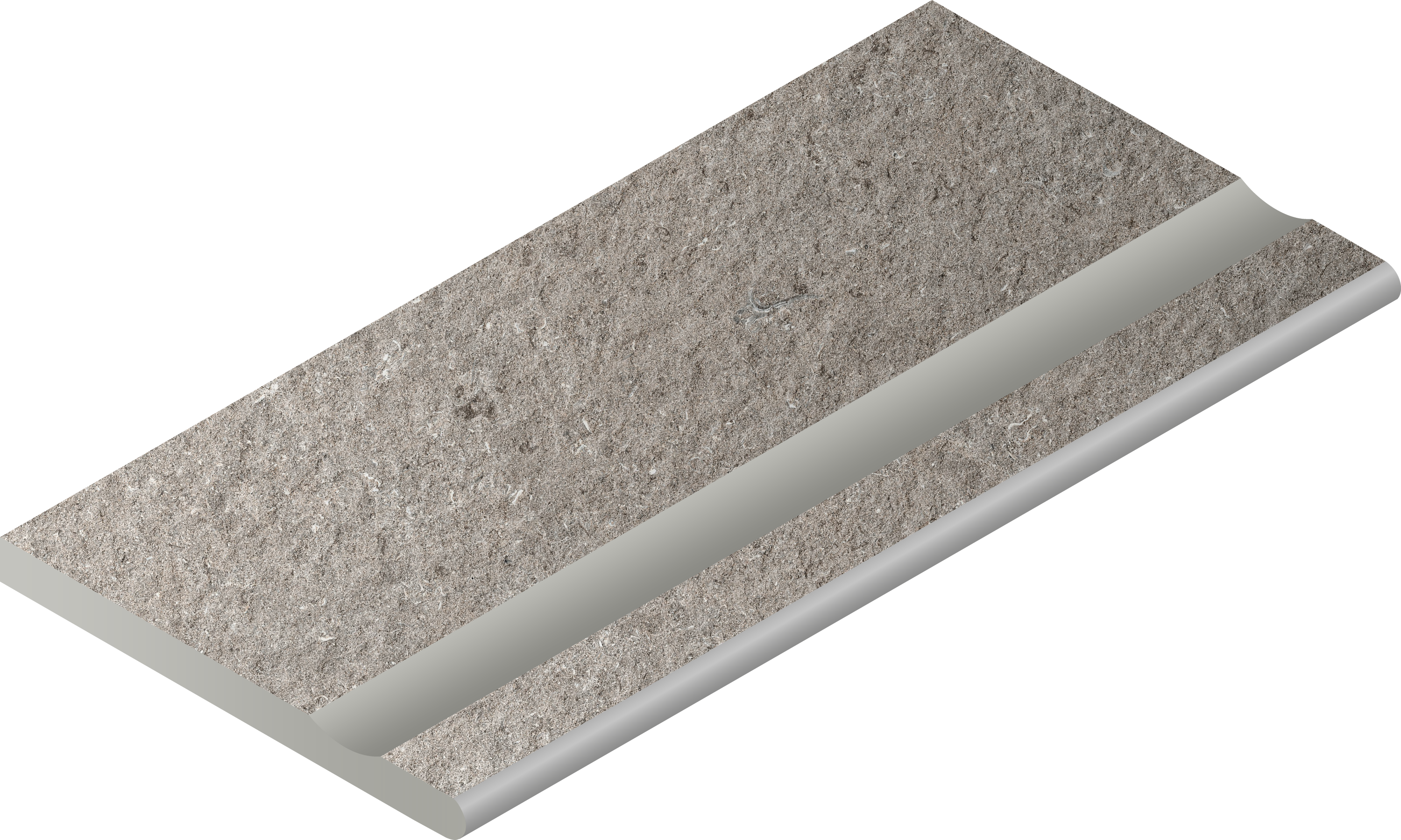 ГРЭЙ БОРТ.30X60 С ВЫЕМКОЙ ЗАКРУГЛЁН ..