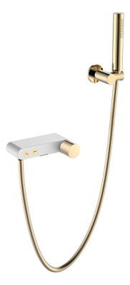 Смеситель STICK для ванны Mat Gold c ручкой TOUCH