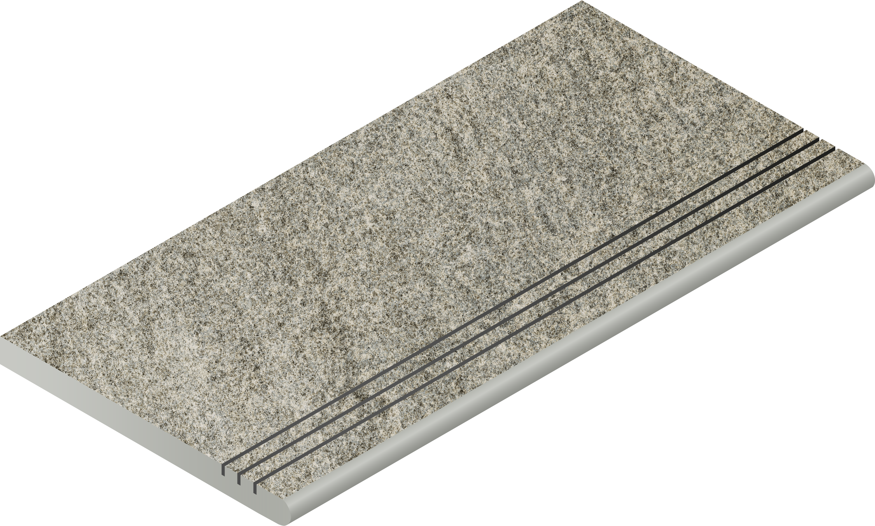 НОР.СИЛЬВЕР СТУПЕНЬ ЗАКРУГ.ГРИП 30X60 ..