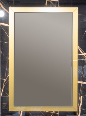 Зеркало Vallessi Dolce Gold 105x70см 