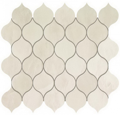 Marvel Imperial White Drop Mosaic (27,2x29,7)
