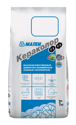 KERACOLOR FF, ТМ MAPEI, цвет №140 Красный коралл, (5кг), (Россия), Смесь сухая затирочная класс CG2W