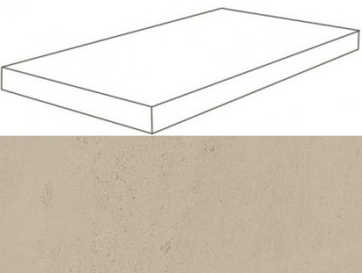 W. Sand Scalino Angolare DX  Lap/В. Сенд Ступень Угловая Лаппато 33х60 Пс (33X60)