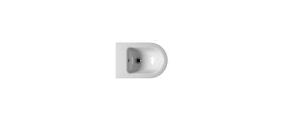 PURA 46x35/F унитаз подвесной - смыв безободковый водоворотный Swirlflush - глазурь белая глянцевая 