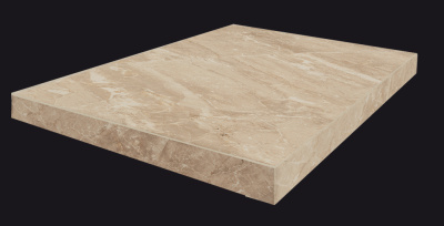 Портофино Беж Ступень 45 Угл.лев (33X45 Нат.)