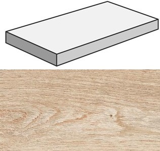 Oak Reserve Cashmere Scalino Angolare Dx / Оак Резерв Кашмир Ступень Угловая Пс (33X120)