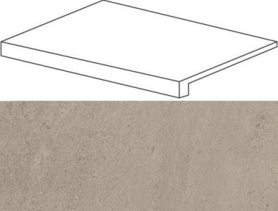 W. Silve Grey Scalino Frontale /В. Сильвер Грей Ступень 33х60 (33X60) ..